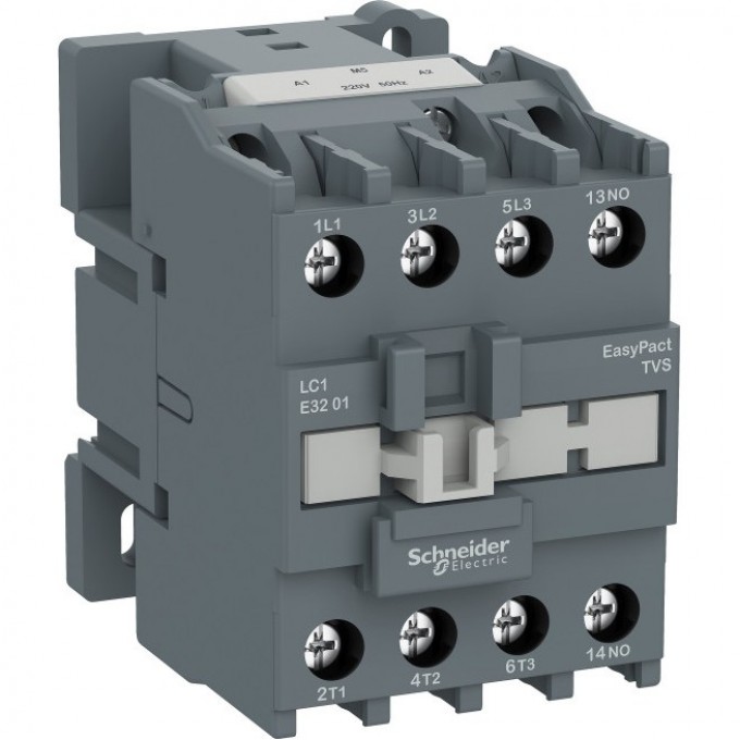 Контактор SCHNEIDER ELECTRIC EASYPACT TVS 1НО 32А 400В AC3 220В 50ГЦ LC1E3210M5