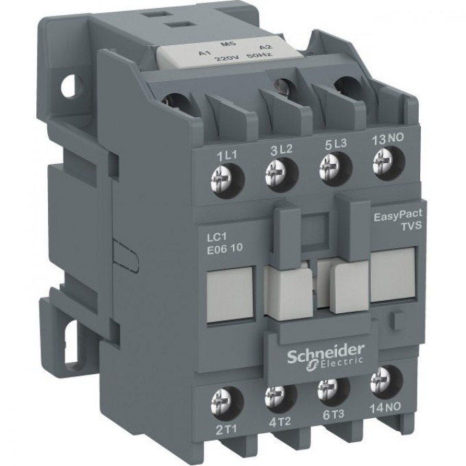 Контактор SCHNEIDER ELECTRIC EASYPACT TVS 1НО 9А 400В AC3 220В 50/60ГЦ LC1E0910M7