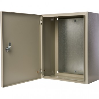 Корпус металлический навесной с монтажной панелью DEKRAFT, 500х400х220, IP31, Щ