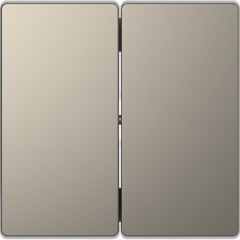 Клавиша двойная MERTEN D-LIFE, НИКЕЛЬ