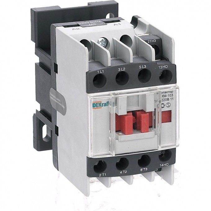 Контактор SCHNEIDER ELECTRIC DEKRAFT 18А 36В АС3 1НО+1НЗ КМ-103 22111DEK
