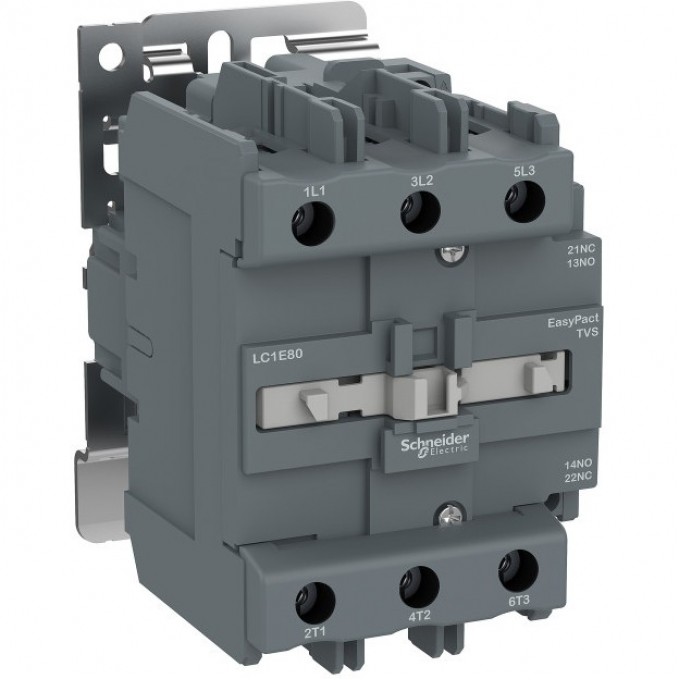 Контактор SCHNEIDER ELECTRIC EASYPACT TVS 80А 400В AC3 220В 50ГЦ LC1E80M5