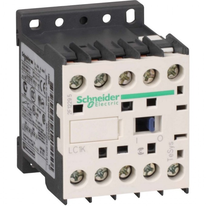Контактор SCHNEIDER ELECTRIC TESYS K 3P,12 A,НО,220V 50/60 ГЦ, винтовой зажим LC1K1210M7