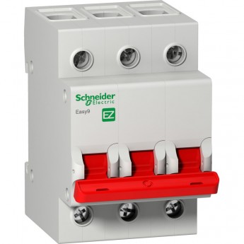 Выключатель нагрузки SCHNEIDER ELECTRIC EASY9 (модульный рубильник) 3П 40А 400В =S=