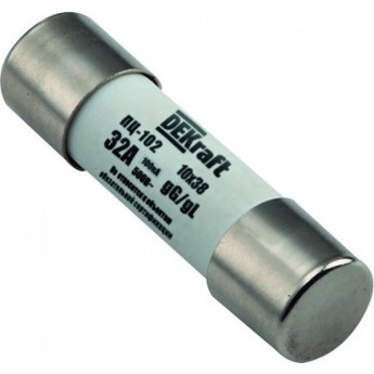 Предохранитель цилиндрический 32A 14x51 ПЦ-102 DEKraft