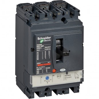 Автоматический выключатель 3П3Т SCHNEIDER ELECTRIC COMPACT TM40D NSX100F