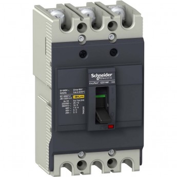 Автоматический выключатель 3П3Т SCHNEIDER ELECTRIC EASYPACT EZC100 10KA/400В 25 A