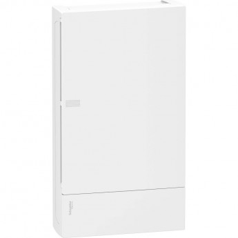 Щит навесной SCHNEIDER ELECTRIC MINI PRAGMA с белой дверцей 3РЯД/36МОД,IP40,IK07,63А,2 клеммы,Италия